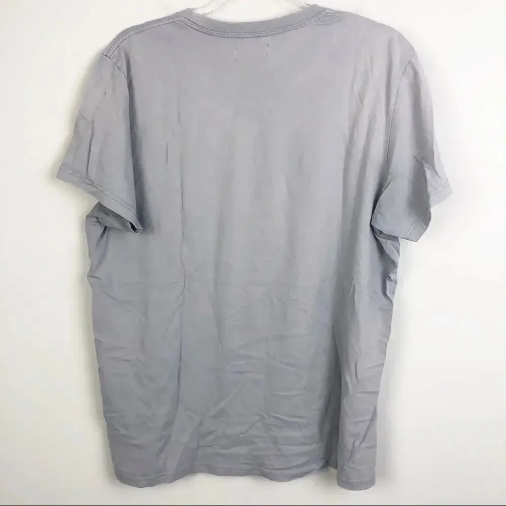 ADIDAS | Camo Logo Gray Short Sleeve Tee X-Large